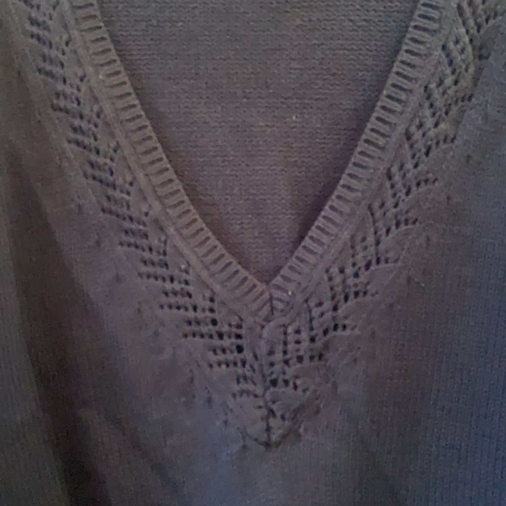 Gap navy blue sweater sz. L - Picture 2 of 4